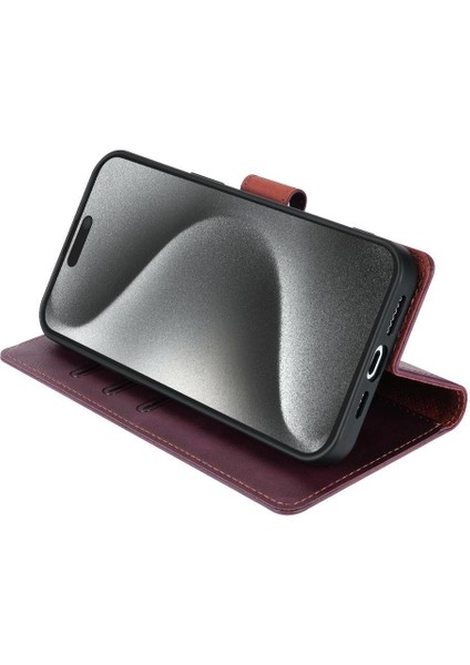 IPhone 11 Için Flip Case Pro Max Manyetik Kapatma Çift Katmanlı Koruma (Yurt Dışından)