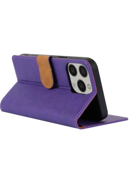 IPhone 11 Için Flip Case Pro Manyetik Kapatma Kart Yuvaları Yan Cep Anti (Yurt Dışından)