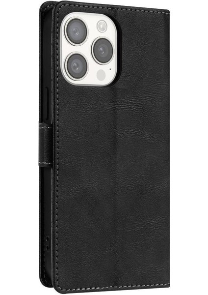 IPhone 12 Için Flip Case Pro Max Manyetik Kapatma Kart Yuvaları Yan Cep (Yurt Dışından) fırsatları