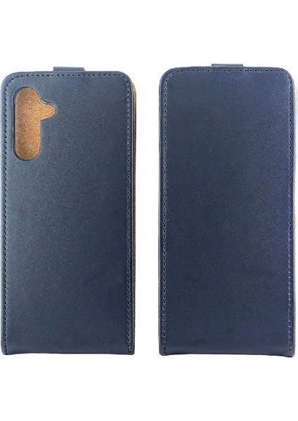 Samsung Galaxy M55 Tpu Deri Koruyucu Kapak Için Dikey Flip Case (Yurt Dışından)