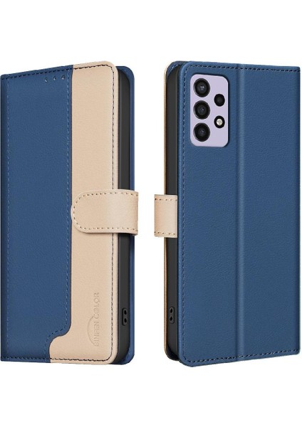 Samsung Galaxy Için Flip Case A52S 5g Flip Folio Rfıd Engelleme Kickstand (Yurt Dışından)