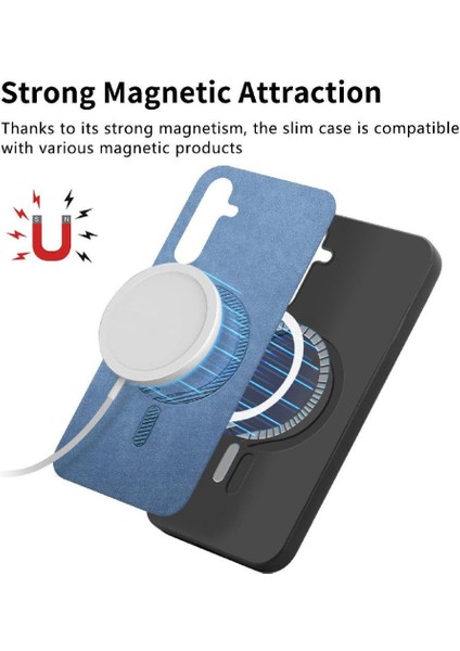 Samsung Galaxy S24 Artı Magsafe Araba Bağlar Kablosuz Şarj Ince (Yurt Dışından)
