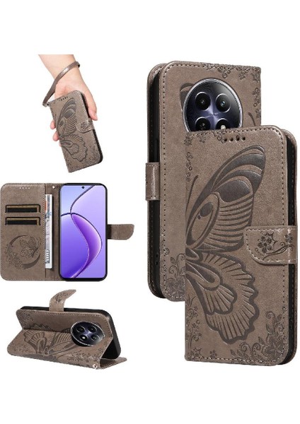 Realme Için Flip Case 12 5g ile Yüksek Kaliteli Deri Ayrılabilir El Kayışı (Yurt Dışından) fırsatları