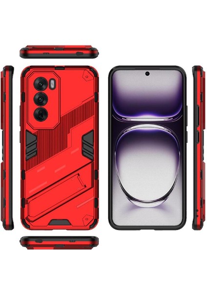 Oppo Oppo 12 5g Kickstand Sağlam Askeri Koruyucu Kapak Için Kılıf (Yurt Dışından) fırsatları