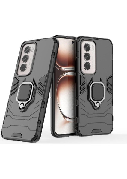 Oppo Oppo 12 5g Için Kılıf Kickstand Askeri Damla Koruma Darbeye (Yurt Dışından)