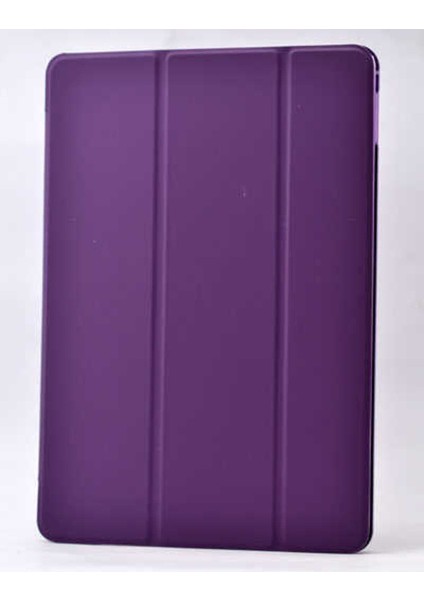 Apple iPad Mini 5 Uyumlu Zore Smart Cover Standlı 1-1 Kılıf, Mor