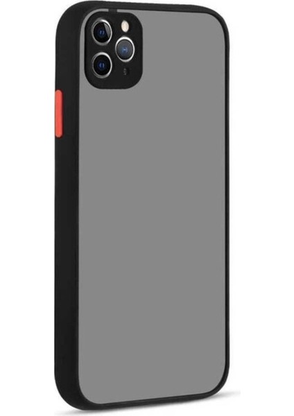 Apple iPhone 11 Pro Max Uyumlu Kılıf Zore Hux Kapak, Siyah