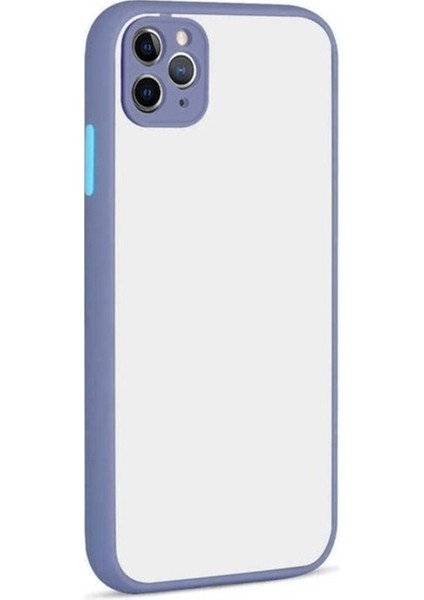Apple iPhone 11 Pro Max Uyumlu Kılıf Zore Hux Kapak, Mor