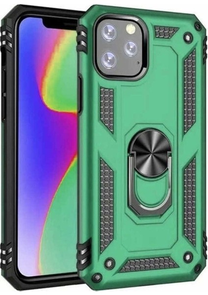 Apple iPhone 11 Pro Max Uyumlu Kılıf Zore Vega Kapak, Yeşil