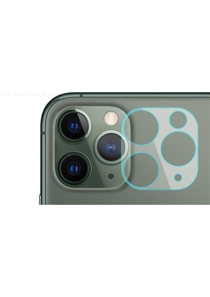 Apple iPhone 11 Pro Max Uyumlu Zore 3D Full Kamera Koruyucu