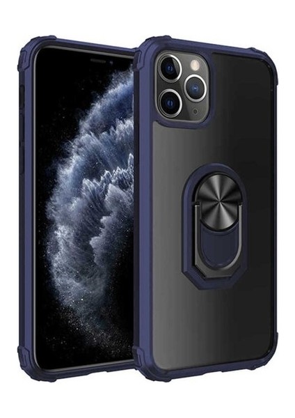 Apple iPhone 11 Pro Max Uyumlu Kılıf Zore Mola Kapak, Lacivert