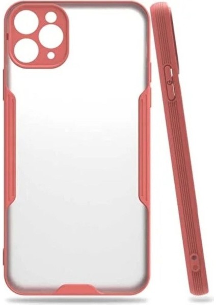 Apple iPhone 11 Pro Max Uyumlu Kılıf Zore Parfe Kapak, Pembe
