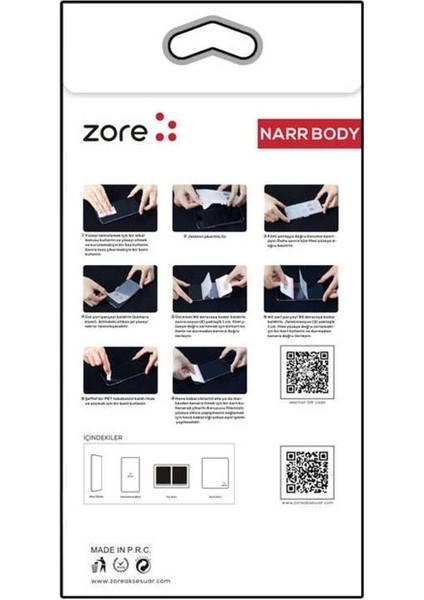 Apple iPhone 11 Pro Max Uyumlu Zore Narr Tpu Body Ekran Koruyucu