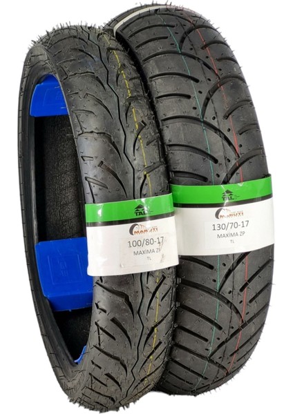 130/70-17 ve 100/80-17 Motosiklet Lastik Takımı Tl (Tubeless - Dubleks)