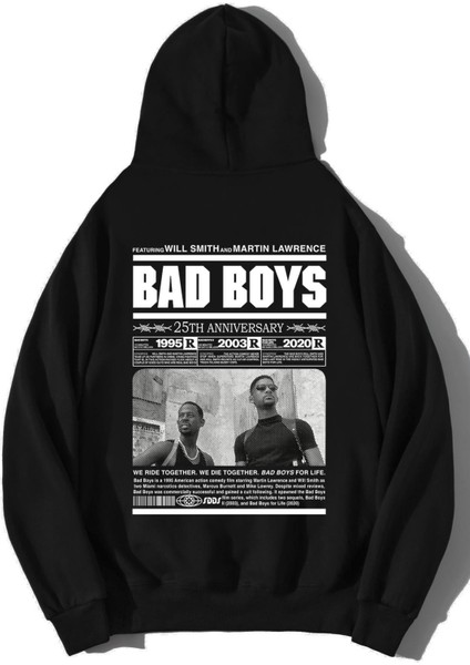 Oversize Bad Boys 25TH Anniversary Hoodie
