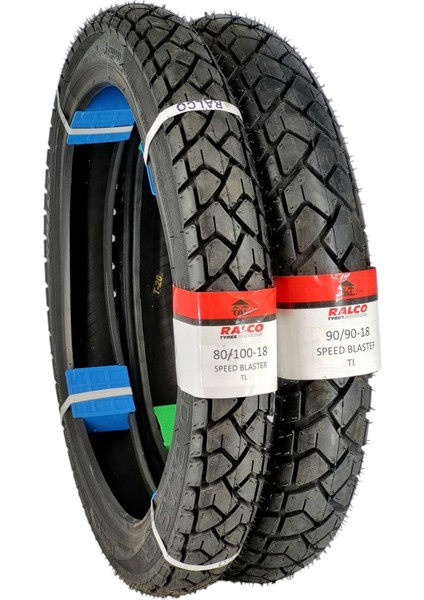 Honda Cbf 150 Lastik Takımı 80/100-18 ve 90/90-18 Tl (Tubeless - Dubleks)
