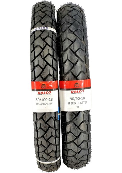 Honda Cbf 150 Lastik Takımı 80/100-18 ve 90/90-18 Tl (Tubeless - Dubleks)
