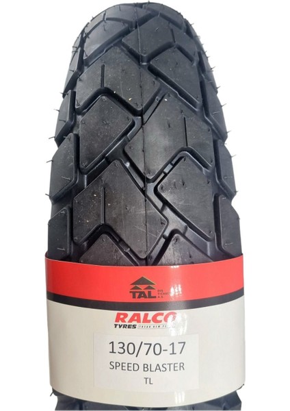 Ralco Tyres Mondial RX3I Evo Arka Lastik 130/70-17 Tl (Tubeless - Dubleks)