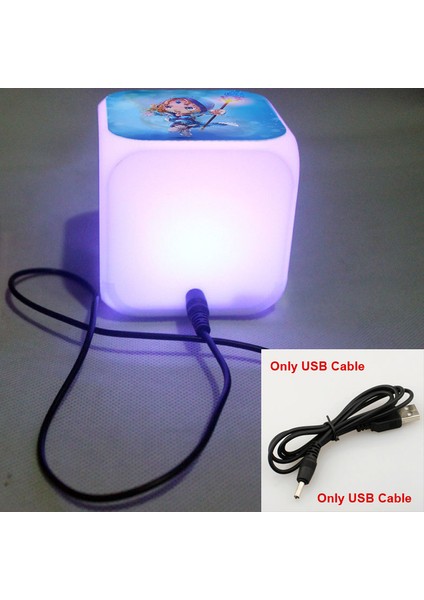 Menekşe/紫罗兰 Çocuk Hediyeleri Fil Çalar Saat 7 Renk Parlayan LED Dijital Saat Çocuk Oyuncakları Çok Fonksiyonlu LCD Dijital Yanıp Sönen Işık Saati (Yurt Dışından)