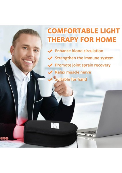 El Bilek Agrısı Için Kırmızı Işık Terapi Eldiveni modelleri