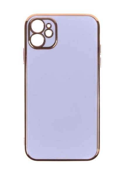Apple iPhone 11 Uyumlu Kılıf Zore Bark Kapak, Mor