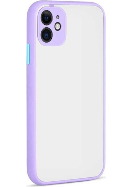 Apple iPhone 11 Uyumlu Kılıf Zore Hux Kapak, Lila