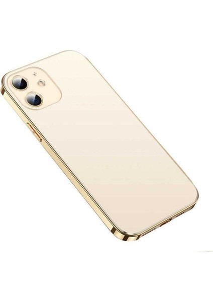 Apple iPhone 11 Uyumlu Kılıf Zore Bobo Kapak, Gold
