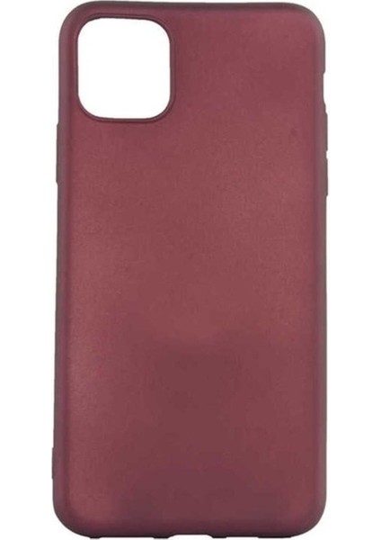 Apple iPhone 11 Uyumlu Kılıf Zore Premier Silikon Kapak, Mürdüm