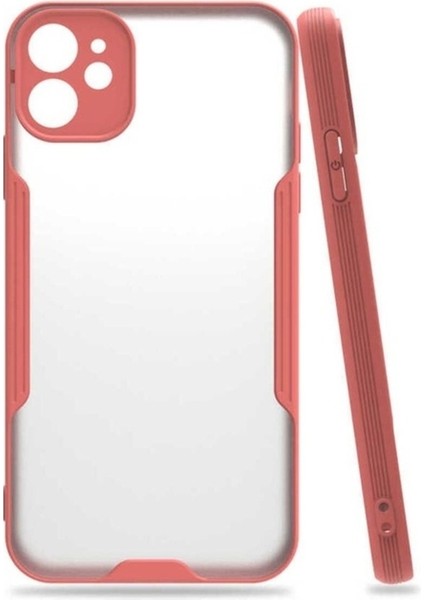 Apple iPhone 11 Uyumlu Kılıf Zore Parfe Kapak, Pembe