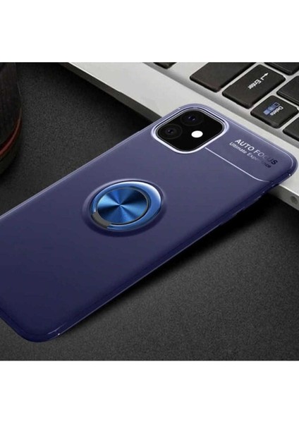 Apple iPhone 11 Uyumlu Kılıf Zore Ravel Silikon Kapak, Mavi