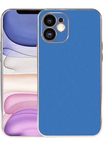 Apple iPhone 11 Uyumlu Kılıf Zore Viyana Kapak, Saks Mavi