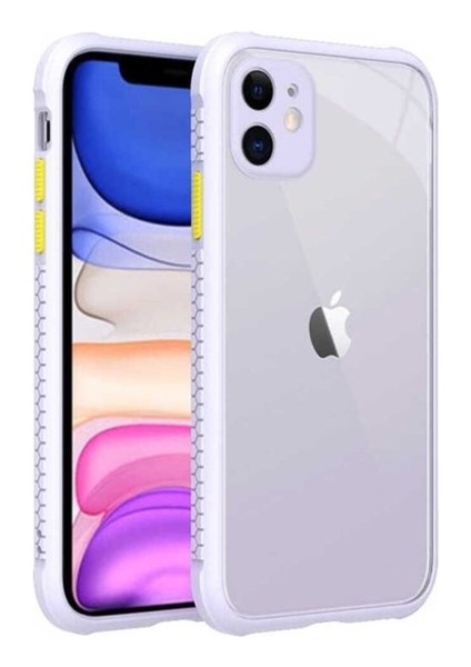 Apple iPhone 11 Uyumlu Kılıf Zore Kaff Kapak, Mor