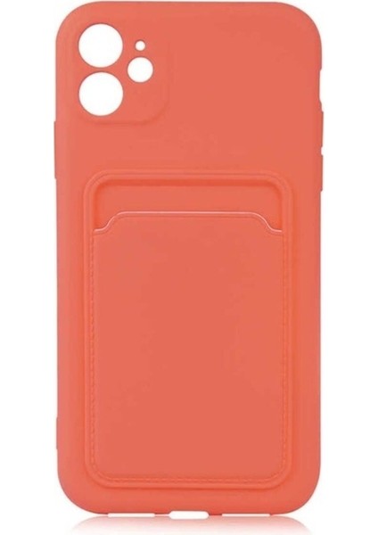 Apple iPhone 11 Uyumlu Kılıf Zore Ofix Kapak, Koyu Turuncu