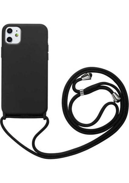 Apple iPhone 11 Uyumlu Kılıf Zore Ropi Kapak, Siyah