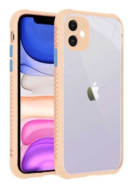 Apple iPhone 11 Uyumlu Kılıf Zore Kaff Kapak, Pembe