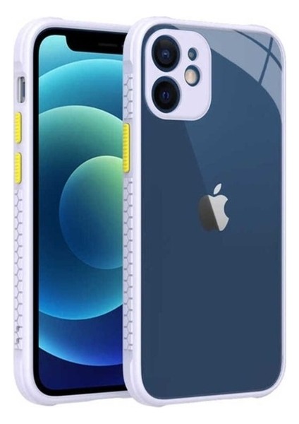 Apple iPhone 12 Mini Uyumlu Kılıf Zore Kaff Kapak, Mor