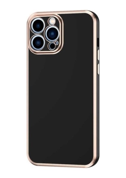 Apple iPhone 12 Pro Max Uyumlu Kılıf Zore Bark Kapak, Siyah