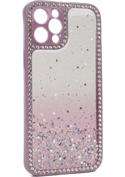 Apple iPhone 12 Pro Max Uyumlu Kılıf Zore Fensi Kapak, Rose Gold