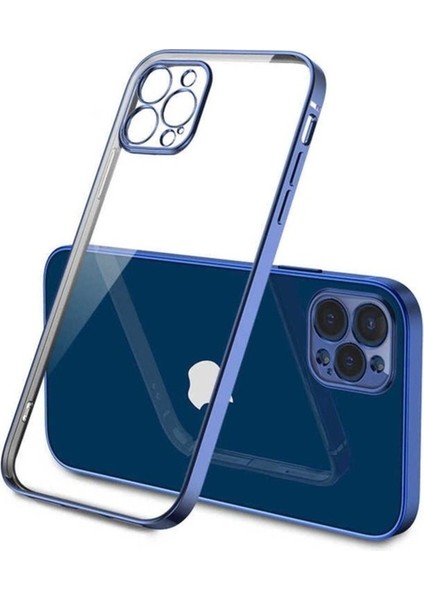 Apple iPhone 12 Pro Max Uyumlu Kılıf Zore Gbox Kapak, Lacivert