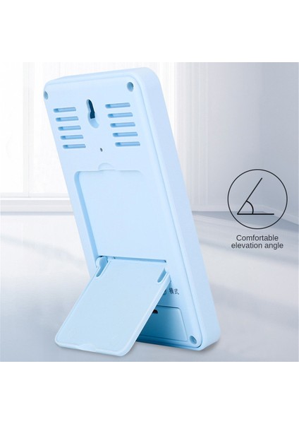 Ingilizce Siyah Adsorbe Edilebilir Termometre Numarası Higrometre Yüksek Hassasiyet Mini Akıllı Narin Asılabilir Veya Durdurulabilir Rahat Çalar Saat (Yurt Dışından) fırsatları