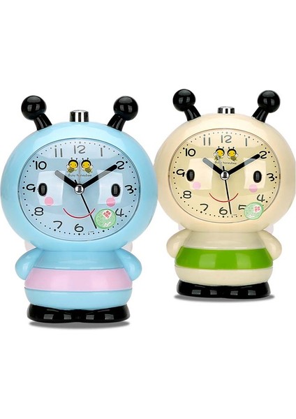 Sarı Arı Büyük Boy Karikatür Arı Sessiz Dijital Uyanma Masa Saati Sevimli Totoro Zil Zili Metal Yatak Odası Kuvars Çalar Saat Gece Lambası (Yurt Dışından) modelleri