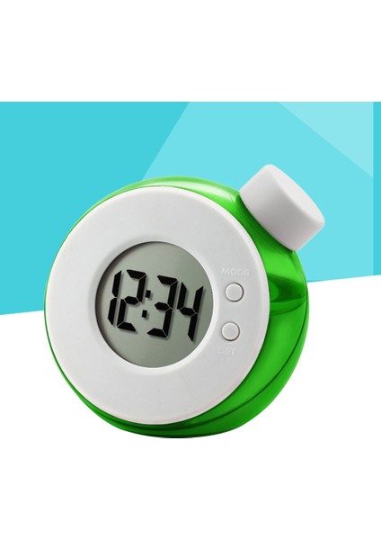 Greensize 3 Başucu Masa Dekor Suyla Çalışan Saat LED Ekran Saat Su Enerji Saati Yatak Odası Başucu Yok Alarm Dahil (Yurt Dışından)