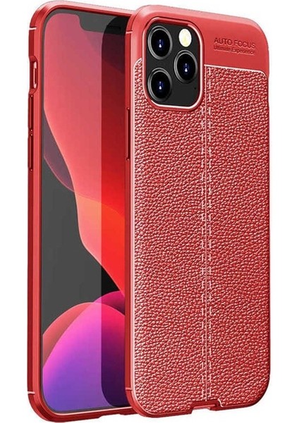 Apple iPhone 12 Pro Max Uyumlu Kılıf Zore Niss Silikon Kapak, Kırmızı