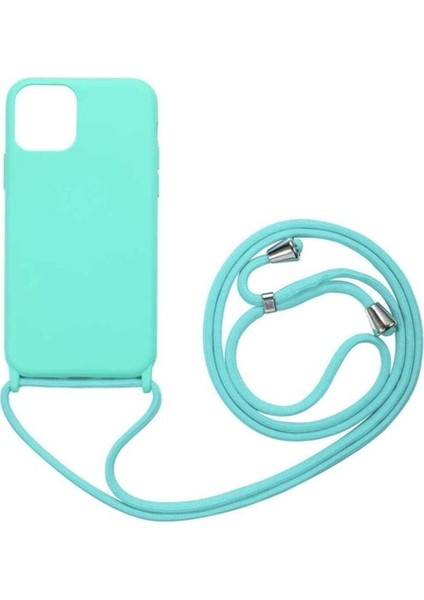 Apple iPhone 12 Pro Max Uyumlu Kılıf Zore Ropi Kapak, Turkuaz