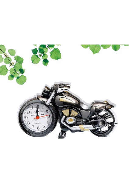 Altın Motosiklet Çalar Saat Yatak Odası Oturma Odası Için Yaratıcı Masaüstü Süsleri (Altın Olmadan) (Yurt Dışından) modelleri