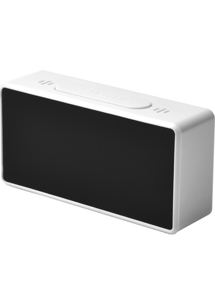 Siyah Dijital Ekran Termometre Ayna LED Çalar Saat Dayanıklı Usb/pil Çalar Saat Aksesuarları Ev Bahçe Malzemeleri (Yurt Dışından) fiyatları