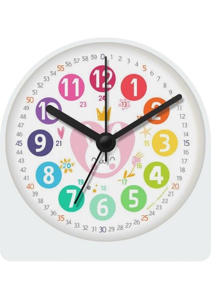 B Times Bilişsel Doğru Karikatür Aydınlık Çalar Saat Yatak Odası Dekor Ev Için (Yurt Dışından)