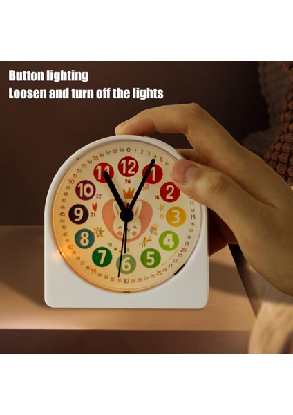 B Times Bilişsel Doğru Karikatür Aydınlık Çalar Saat Yatak Odası Dekor Ev Için (Yurt Dışından) fırsatları