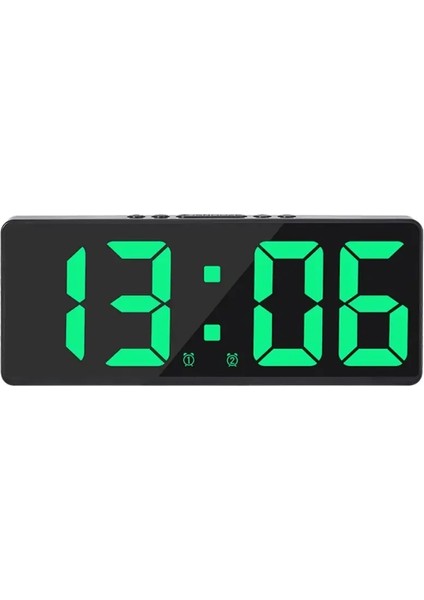 Stil 5 Işlevli Izle Alarm Modu Tablosu Rahatsız Etmeyi Önleme Kontrolü Sıcaklık Gece Dijital Erteleme Sesli Masaüstü Saatleri (Yurt Dışından)