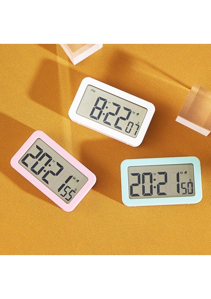 Pembe LED Dijital Çalar Saat Arka Işık Masa Zaman Saati Takvim Masaüstü Zaman Çalar Saat Çok Fonksiyonlu Zamanlayıcı Çok Renkli Hometimer (Yurt Dışından) fırsatları